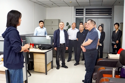 金輝一行赴西無二集團、西安資本等六戶企業(yè)開展調(diào)研