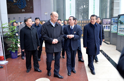 【陜鼓集團】陜西省委副書記、省長、省政府黨組書記劉國中一行蒞臨陜鼓視察指導(dǎo)工作