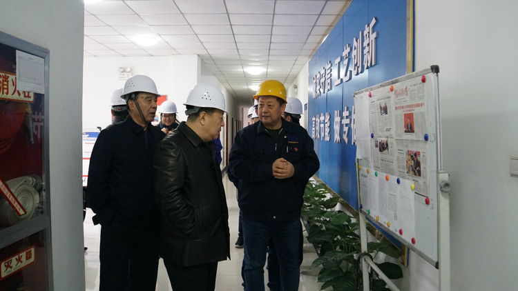 集團(tuán)領(lǐng)導(dǎo)金輝帶隊(duì)赴標(biāo)準(zhǔn)電梯、標(biāo)準(zhǔn)熱處理進(jìn)行工作調(diào)研